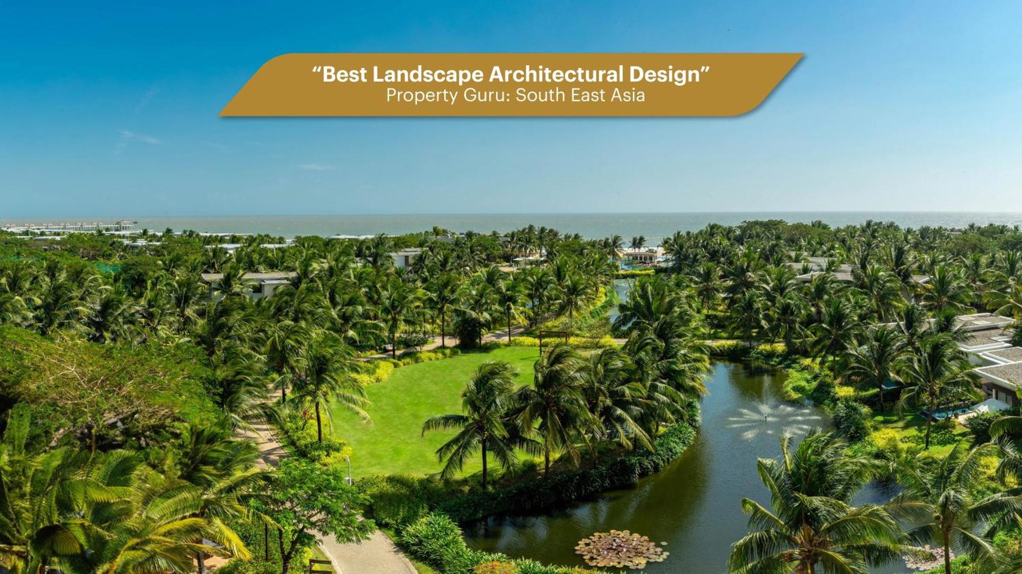 Melia Ho Tram Beach Resort Exterior photo Landscape design